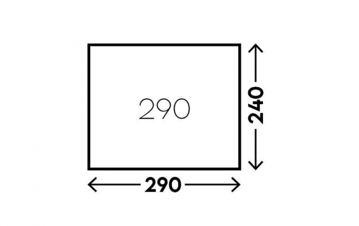 Telta Spirit 290 i gruppen Förtält & Markiser hos Campingvaruhuset i Norden AB (83781)