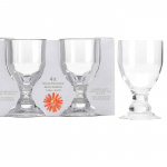 Flamefield Bella Goblet Klar 4-Pack