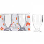 Flamefield Juice Glas Klar 4-Pack