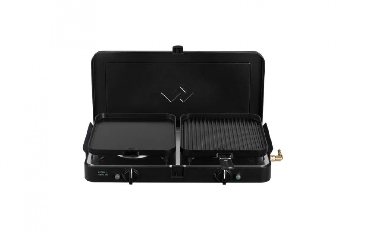 Cadac Gasolkök 2-Cook Turbo FFD Deluxe i gruppen Hushåll & Kök / Köksapparater / Gasolkök hos Campingvaruhuset i Norden AB (83819)