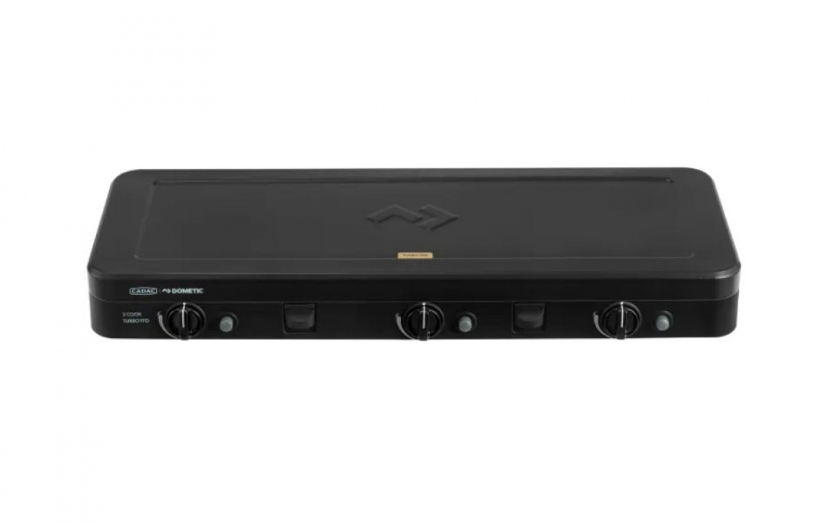 Cadac Gasolkök 3-Cook Turbo FFD Deluxe i gruppen Hushåll & Kök / Köksapparater / Gasolkök hos Campingvaruhuset i Norden AB (83820)