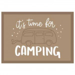 Dörrmatta It´s time For Camping Beige