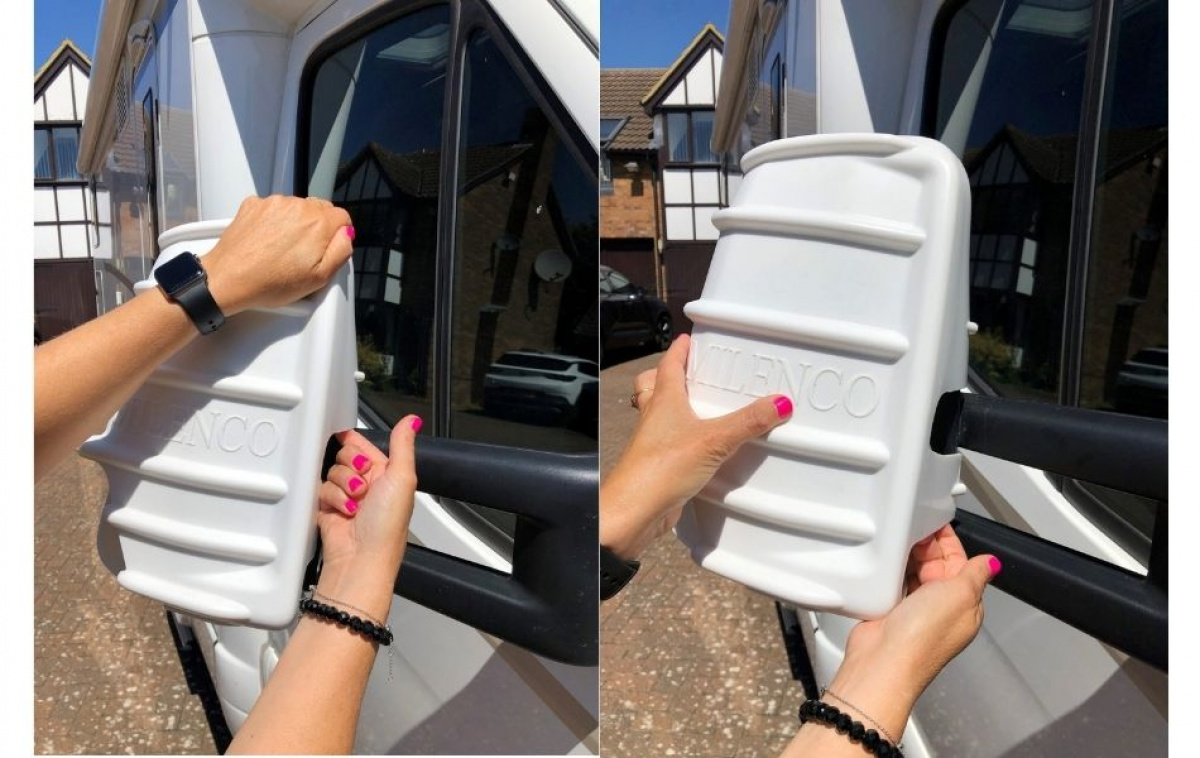 Backspegelkåpor MB Sprinter 2-Pack i gruppen Husvagn & Husbil / Chassi / Backspeglar hos Campingvaruhuset i Norden AB (83841)