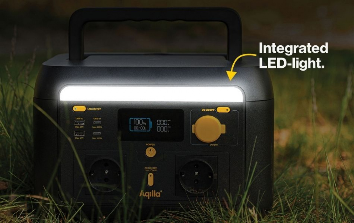 Aqiila Powerbird Powerstation S1000V2 i gruppen Husvagn & Husbil / Elektronik / Elcentraler & Elverk / Elverk hos Campingvaruhuset i Norden AB (83995)