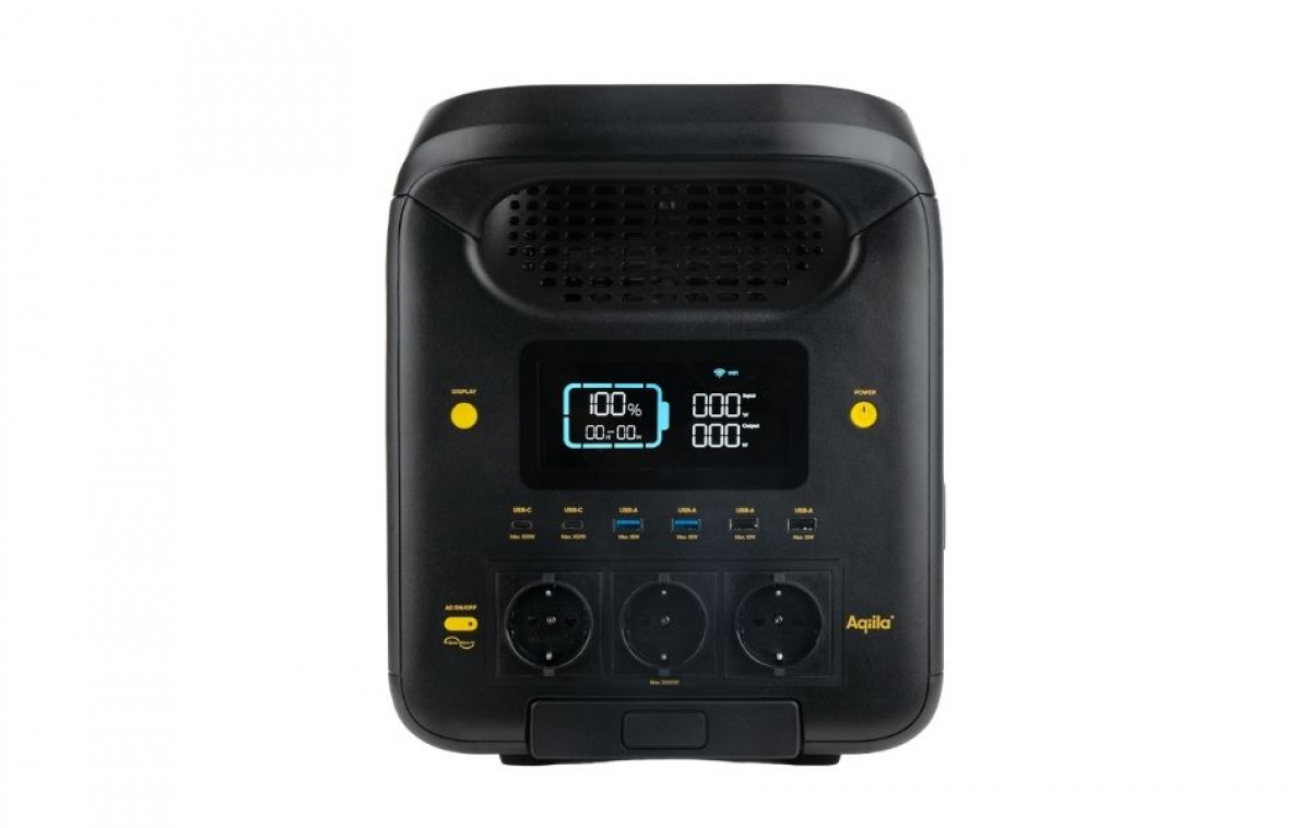 Aqiila Powerbird Powerstation S3000V2 i gruppen Husvagn & Husbil / Elektronik / Elcentraler & Elverk / Elverk hos Campingvaruhuset i Norden AB (83996)