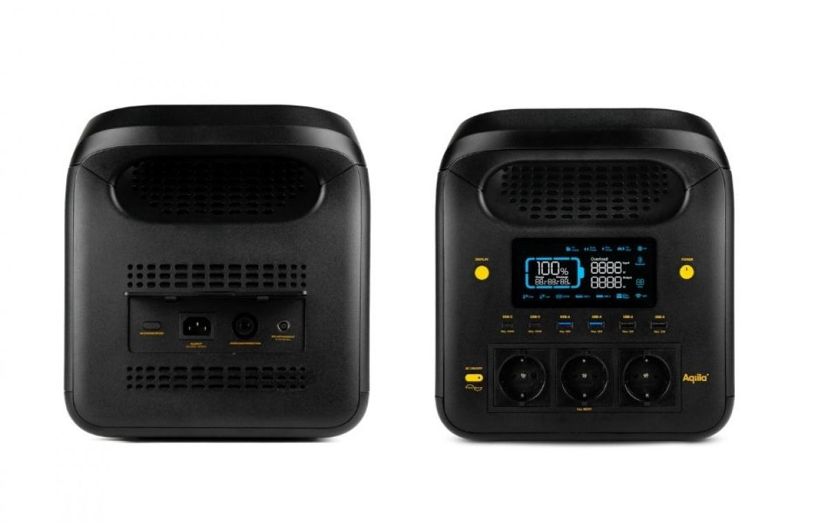 Aqiila Powerbird Powerstation S1800V2 i gruppen Husvagn & Husbil / Elektronik / Elcentraler & Elverk / Elverk hos Campingvaruhuset i Norden AB (83998)