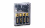 Aqiila Uppladdningsbara AAA-Batterier USB-C 4p