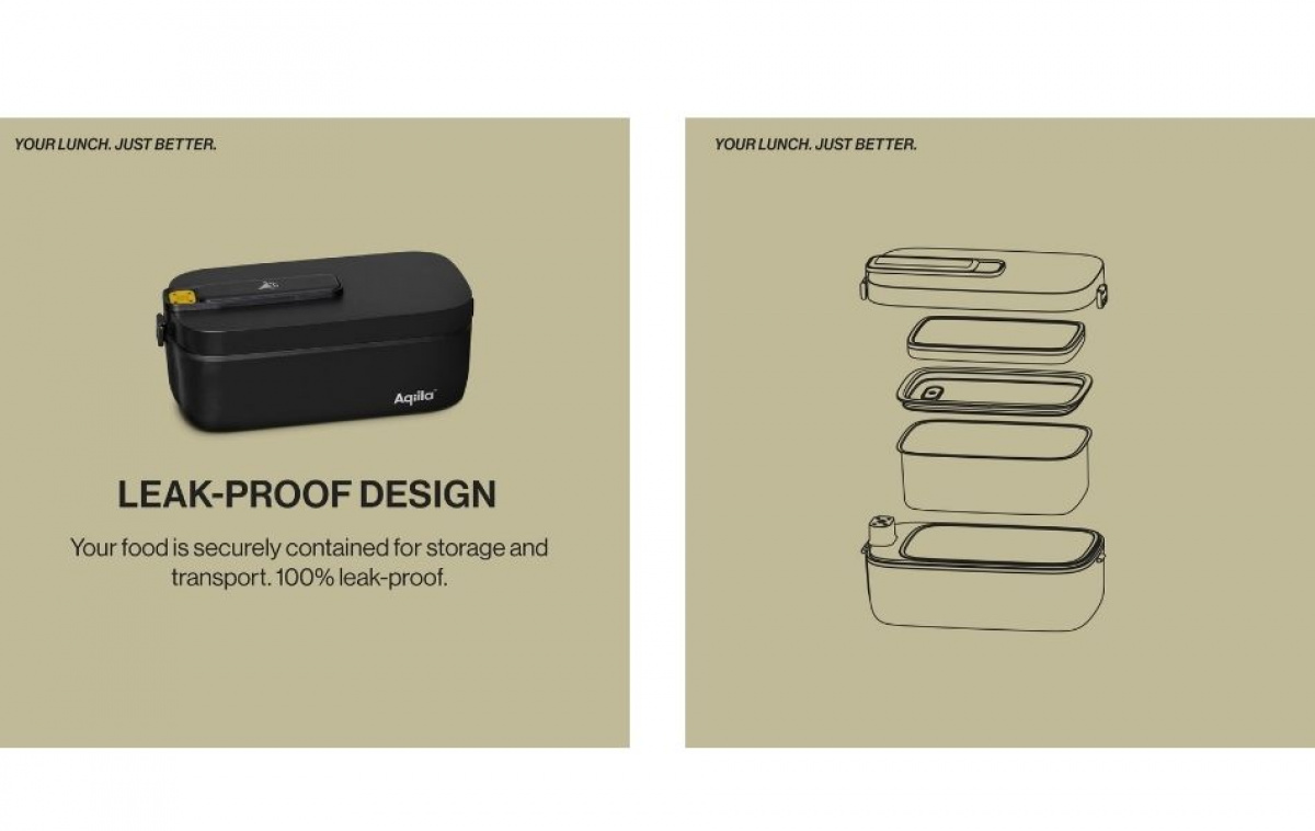 Aqiila Foodbird Uppladdningsbar Värme- och Kylmatlåda PL5 i gruppen Outdoor / Campingkök & Matredskap hos Campingvaruhuset i Norden AB (84007)