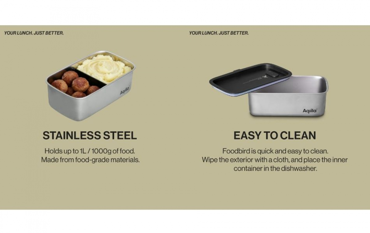 Aqiila Foodbird Uppladdningsbar Värme- och Kylmatlåda PL5 i gruppen Outdoor / Campingkök & Matredskap hos Campingvaruhuset i Norden AB (84007)