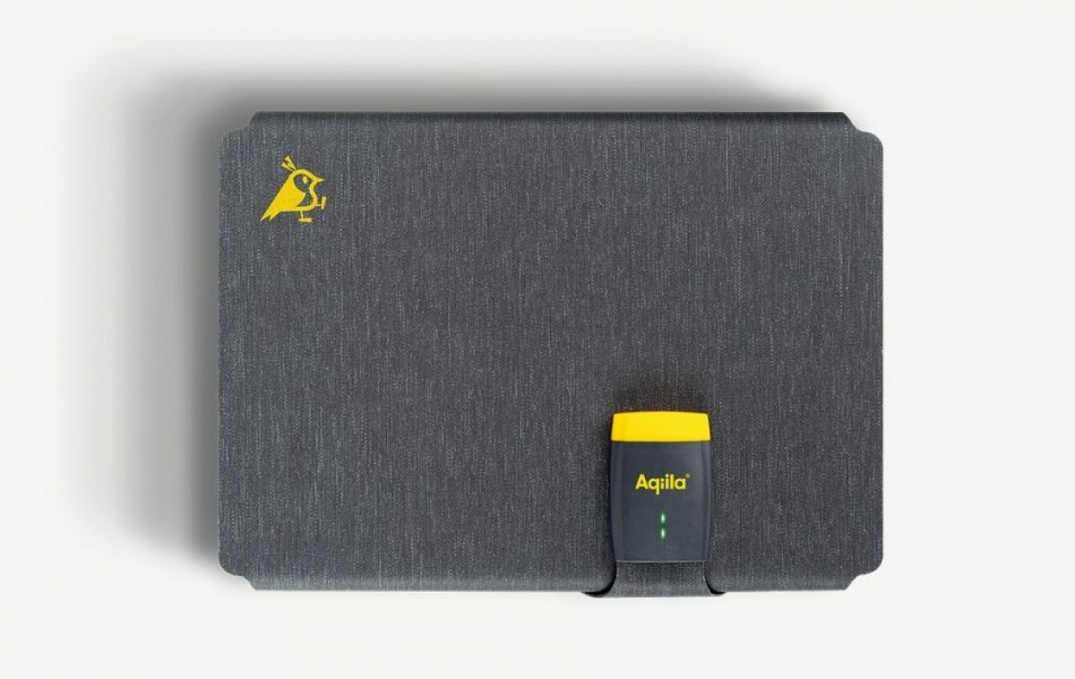 Aqiila Sunbird Portabel Solpanel P40 i gruppen Husvagn & Husbil / Elektronik / Solpaneler hos Campingvaruhuset i Norden AB (84009)