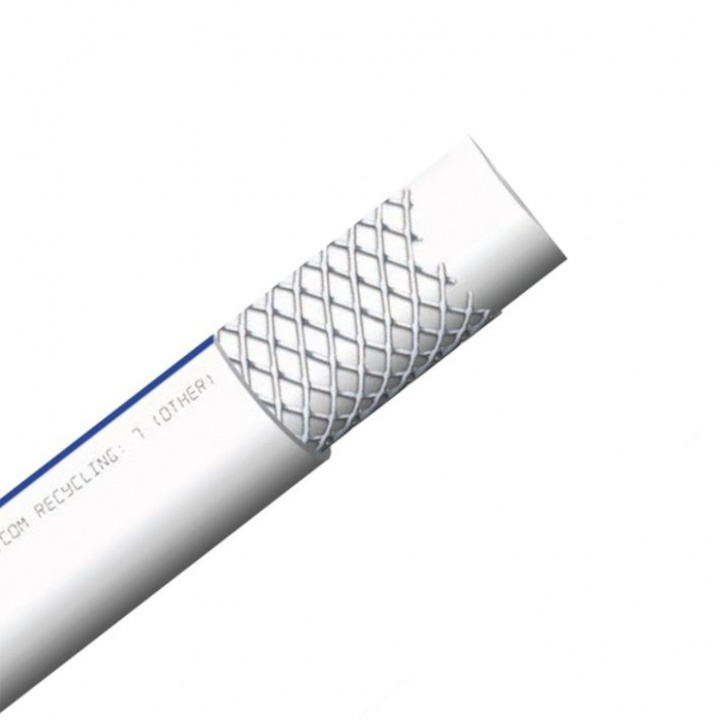 Kallvattenslang Vit-Blå Invändigt 12mm i gruppen Vatten & Sanitet / Vatten / Vattenslangar & Slangvindor hos Campingvaruhuset i Norden AB (84024)