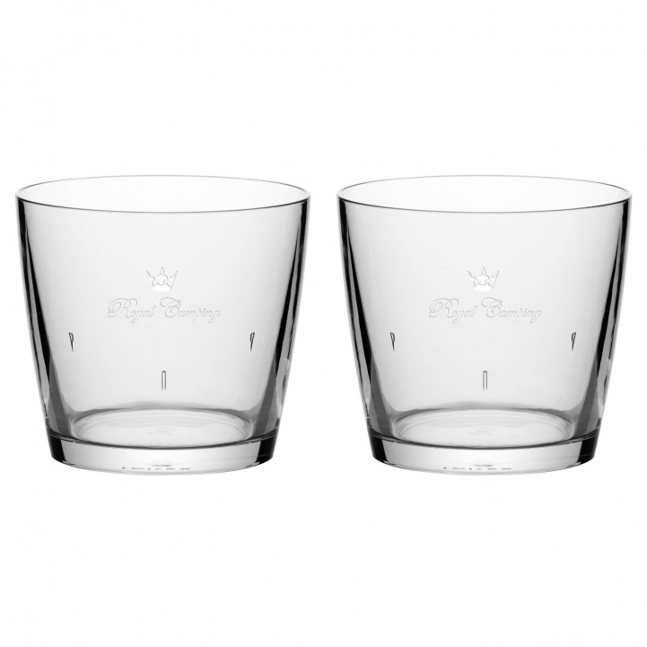 Royal Camping Vattenglas Tritan 35cl 2-Pack i gruppen Hushåll & Kök / Servering / Glas & Muggar / Dricksglas hos Campingvaruhuset i Norden AB (84079)