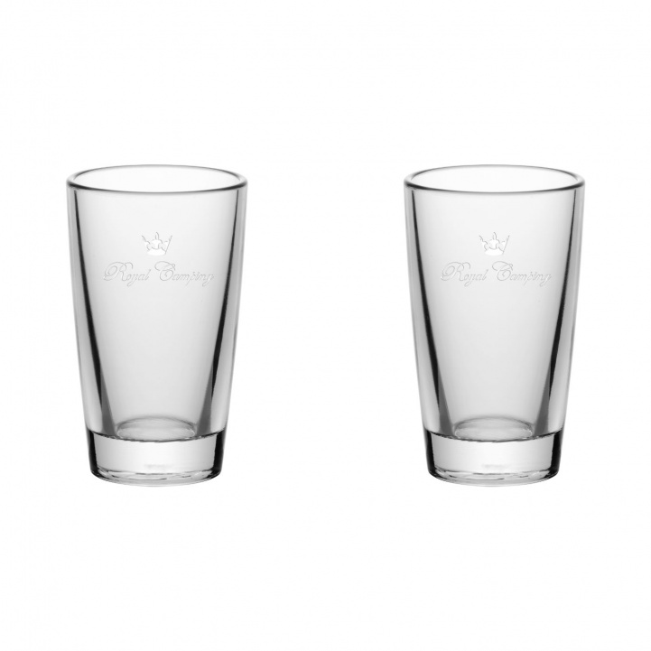 Royal Camping Snapsglas Tritan 5cl 2-Pack i gruppen Hushåll & Kök / Servering / Glas & Muggar / Nubbe-Shotglas hos Campingvaruhuset i Norden AB (84082)