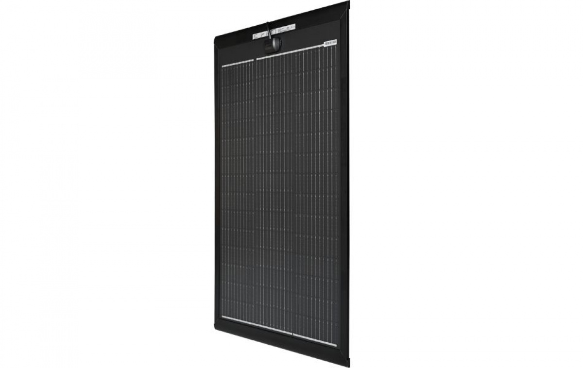 GoCamp Solpanel Premium Shingled Svart 120W i gruppen Husvagn & Husbil / Elektronik / Solpaneler hos Campingvaruhuset i Norden AB (84087)