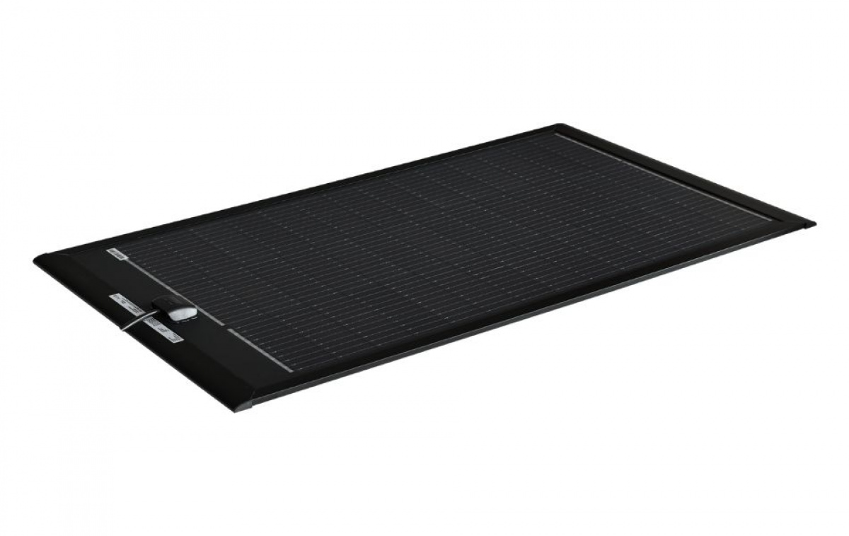 GoCamp Solpanel Premium Shingled Svart 120W i gruppen Husvagn & Husbil / Elektronik / Solpaneler hos Campingvaruhuset i Norden AB (84087)