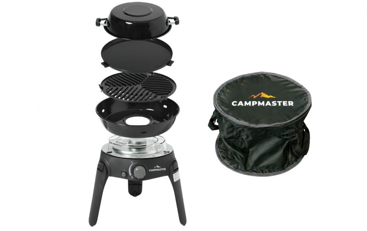 Campmaster Portabel Gasolgrill i gruppen Hushåll & Kök / Grillar / Gasolgrill hos Campingvaruhuset i Norden AB (84268)