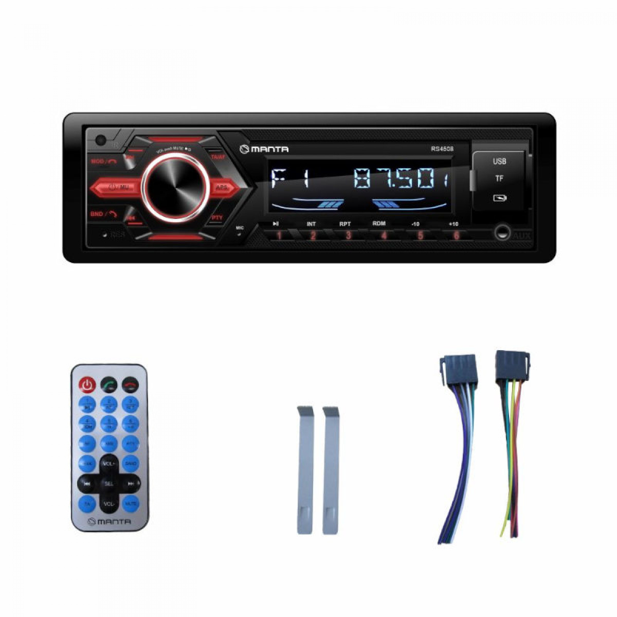 Manta Bilstereo Ottawa RS4508 i gruppen Husvagn & Husbil / Elektronik / Tv, Bild & Ljud hos Campingvaruhuset i Norden AB (84289)