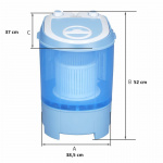 Manta Tvättmaskin med Centrifug 230v