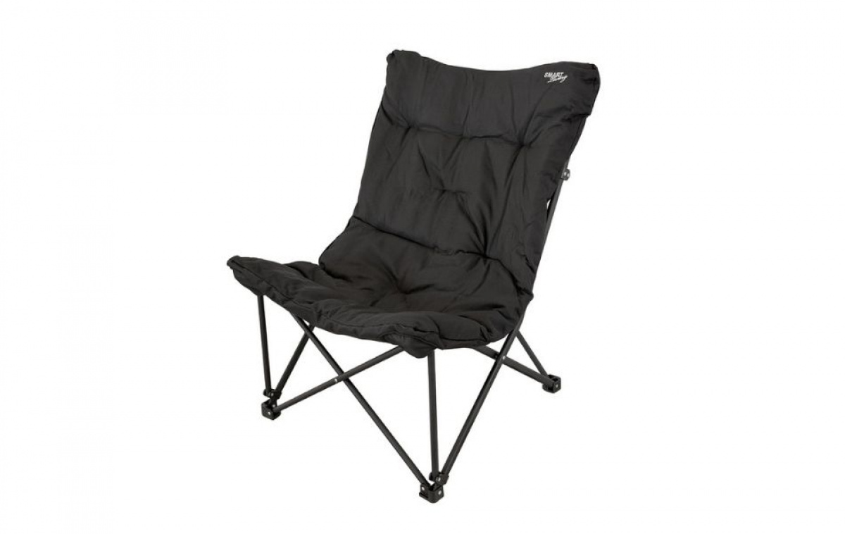 Smart Living Lounge Stol Svart i gruppen Campingmöbler / Campingstolar / Övriga Stolar hos Campingvaruhuset i Norden AB (84486)