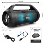 Manta Bluetooth Högtalare 60w