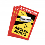 Angle Morts Självhäftande 3-Pack