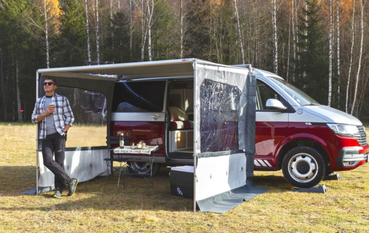 Fiamma Gavel Side W Pro F45/F80 i gruppen Förtält & Markiser / Markiser / Husbilsmarkiser / Fiamma Boxmarkiser / Gavlar / Fronter hos Campingvaruhuset i Norden AB (84657)