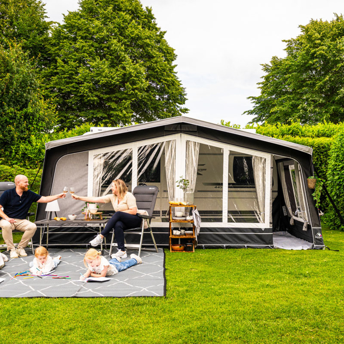 Doréma Diamond 300 Deluxe 1100-1125 Stålstativ 28mm - Begagnad i gruppen Fyndhörnan / Begagnat hos Campingvaruhuset i Norden AB (84881)