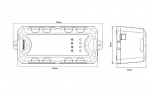 Nordmax 5A Adaptiv Batteriladdare 7-stegs