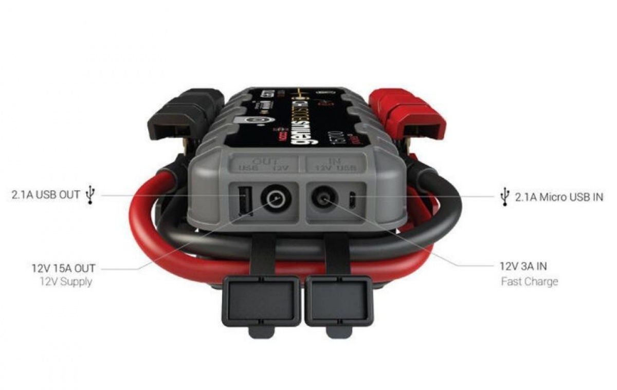 Noco Batteribooster Genius Boost HD i gruppen Husvagn & Husbil / Elektronik / Batterier & Omvandlare / Batterier / Batteritillbehör hos Campingvaruhuset i Norden AB (84906)
