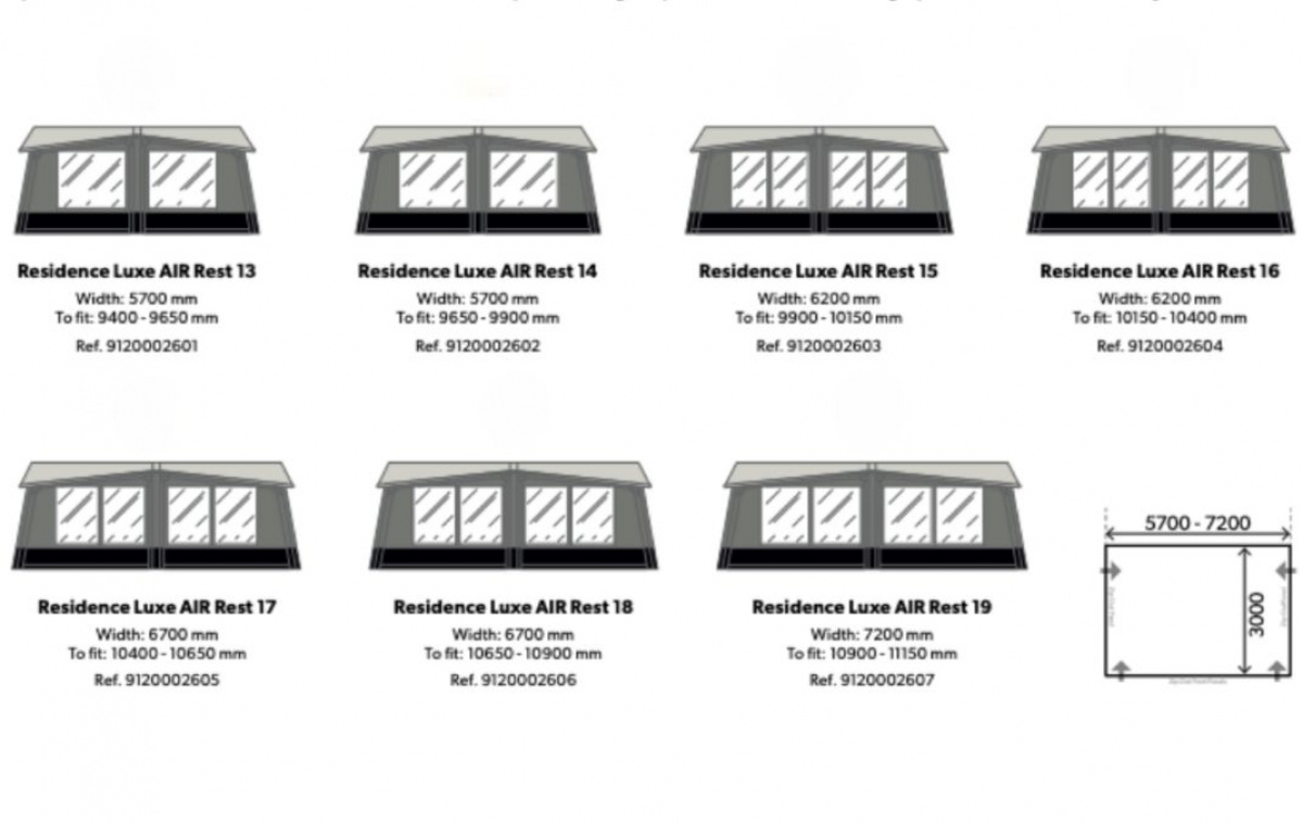 Dometic Residence Luxe Air Rest i gruppen Nyheter hos Campingvaruhuset i Norden AB (84939)