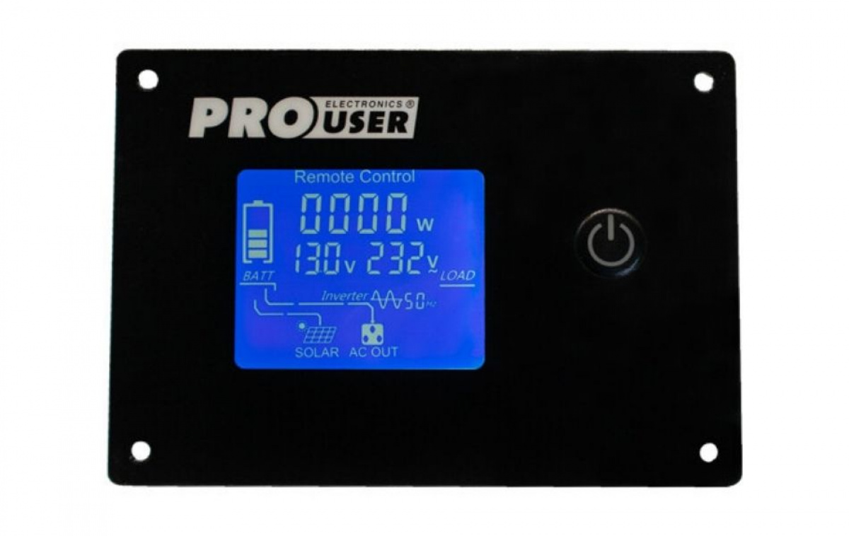 Pro-User PSI1500TX 3in1 Inverter/Laddare/Regulator i gruppen Husvagn & Husbil / Elektronik / Batterier & Omvandlare / Inverter & Omformare / Omvandlare 12V Till 230V hos Campingvaruhuset i Norden AB (85008)