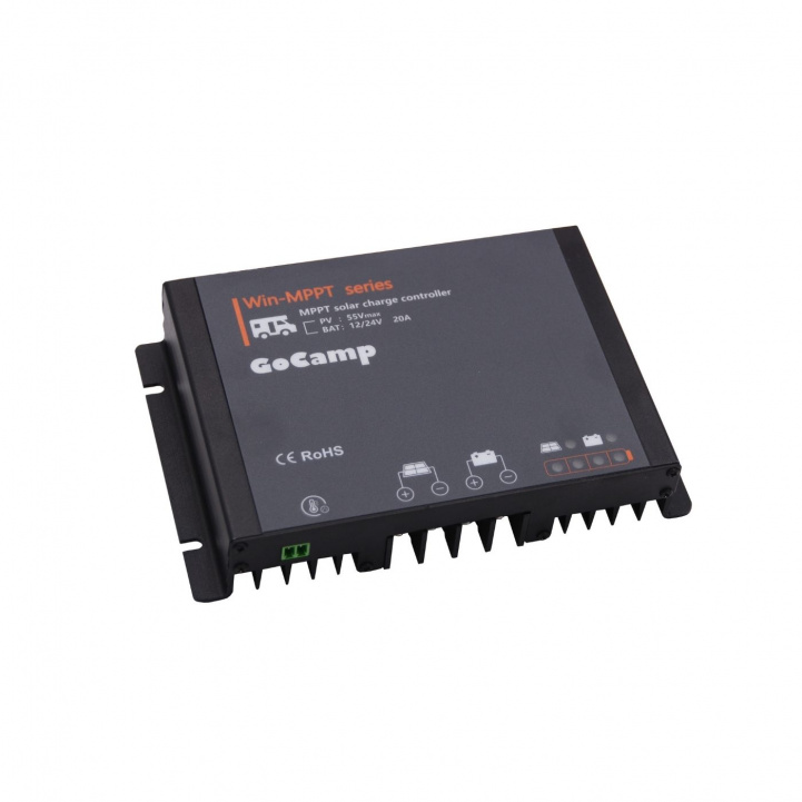 GoCamp Solcellsregulator MPPT Win 500 20A i gruppen Husvagn & Husbil / Elektronik / Solpaneler / Solcellsregulatorer / MPPT hos Campingvaruhuset i Norden AB (85019)