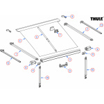 Thule Omnistor 1200 Reservdelar